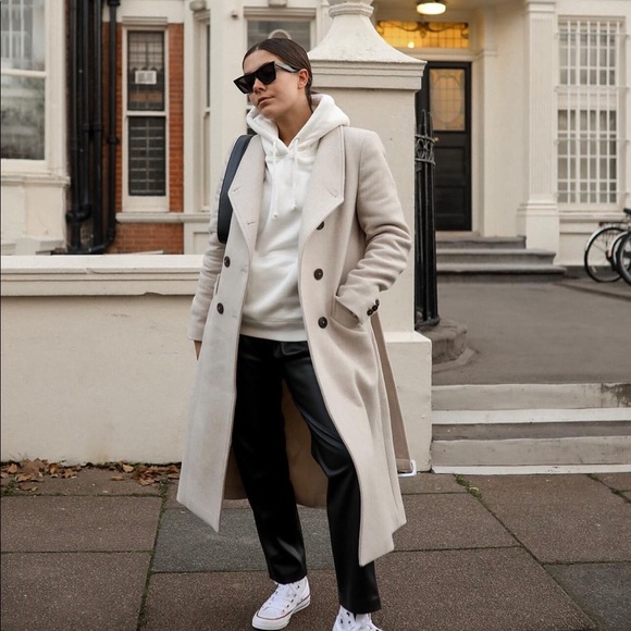 Mango wool blend coat bloggers fav - Picture 9 of 16